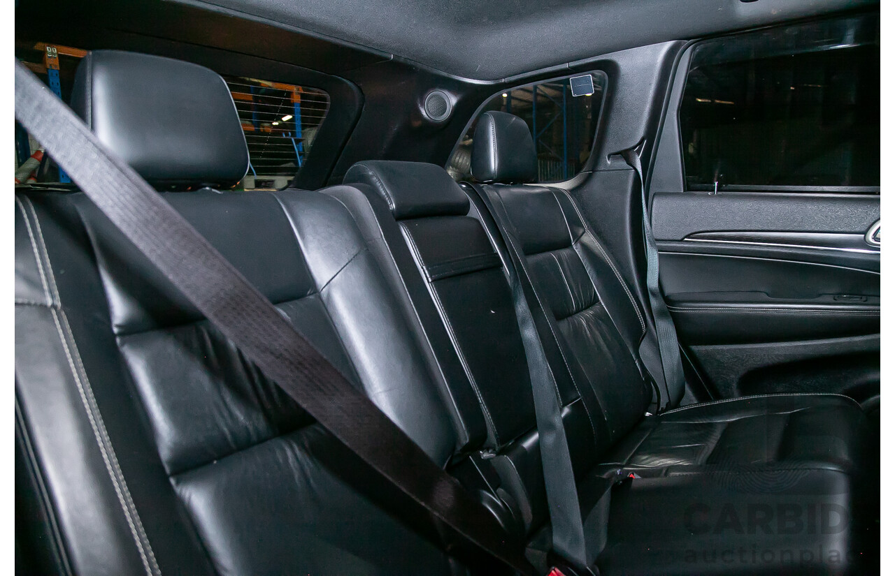 12/2013 Jeep Grand Cherokee Limited (4x4) WK MY13 4d Wagon Metallic Grey Turbo Diesel V6 3.0L