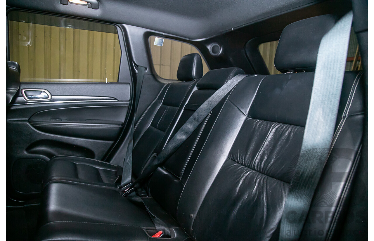 12/2013 Jeep Grand Cherokee Limited (4x4) WK MY13 4d Wagon Metallic Grey Turbo Diesel V6 3.0L