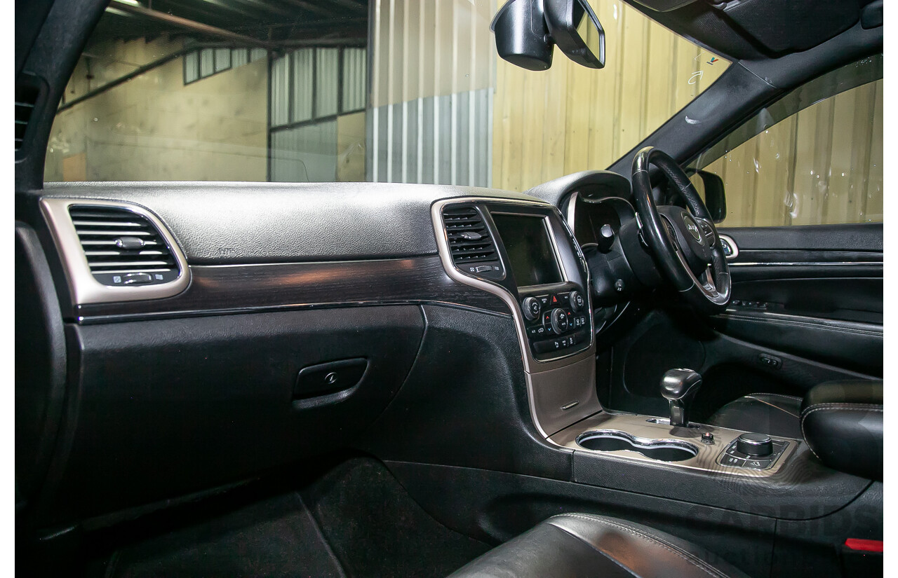 12/2013 Jeep Grand Cherokee Limited (4x4) WK MY13 4d Wagon Metallic Grey Turbo Diesel V6 3.0L