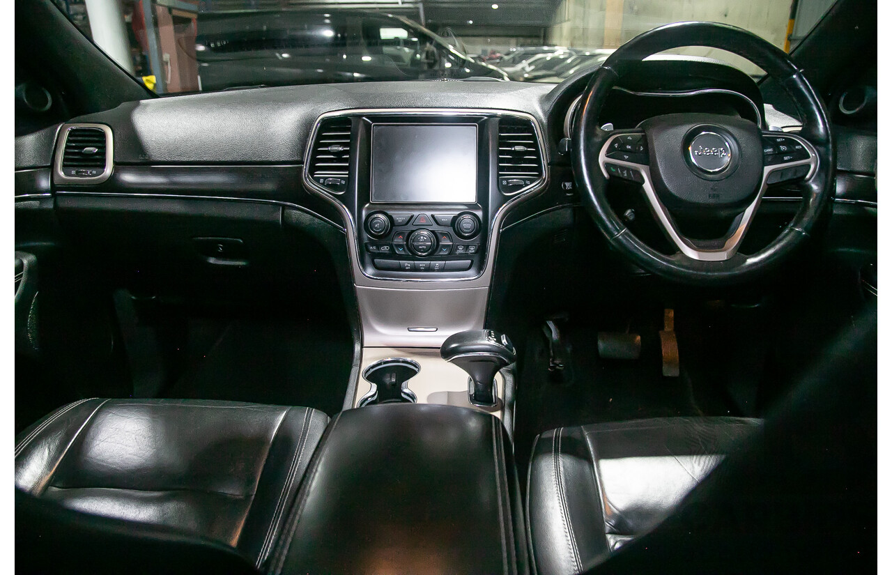 12/2013 Jeep Grand Cherokee Limited (4x4) WK MY13 4d Wagon Metallic Grey Turbo Diesel V6 3.0L