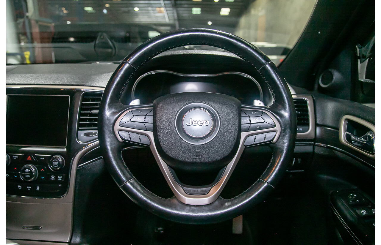 12/2013 Jeep Grand Cherokee Limited (4x4) WK MY13 4d Wagon Metallic Grey Turbo Diesel V6 3.0L