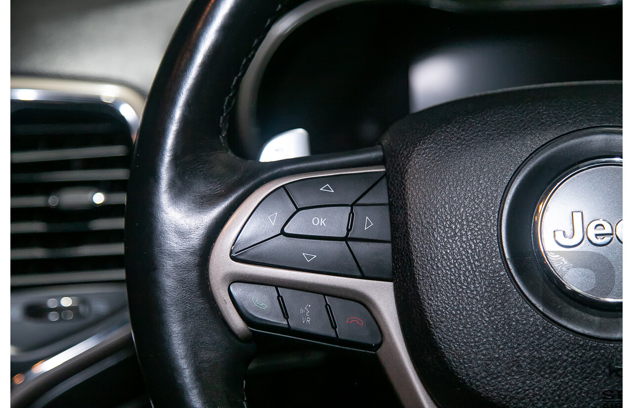 12/2013 Jeep Grand Cherokee Limited (4x4) WK MY13 4d Wagon Metallic Grey Turbo Diesel V6 3.0L