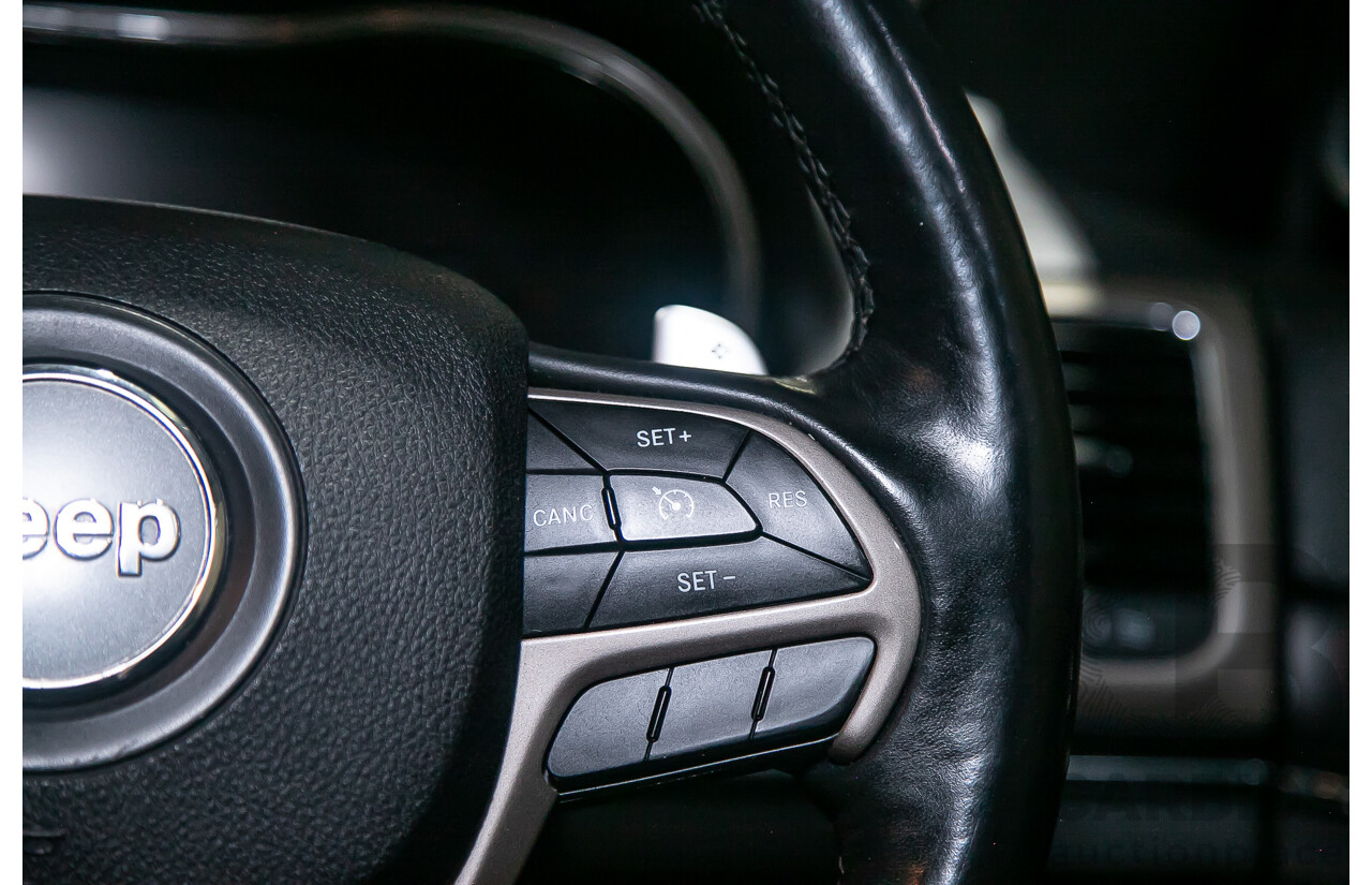 12/2013 Jeep Grand Cherokee Limited (4x4) WK MY13 4d Wagon Metallic Grey Turbo Diesel V6 3.0L