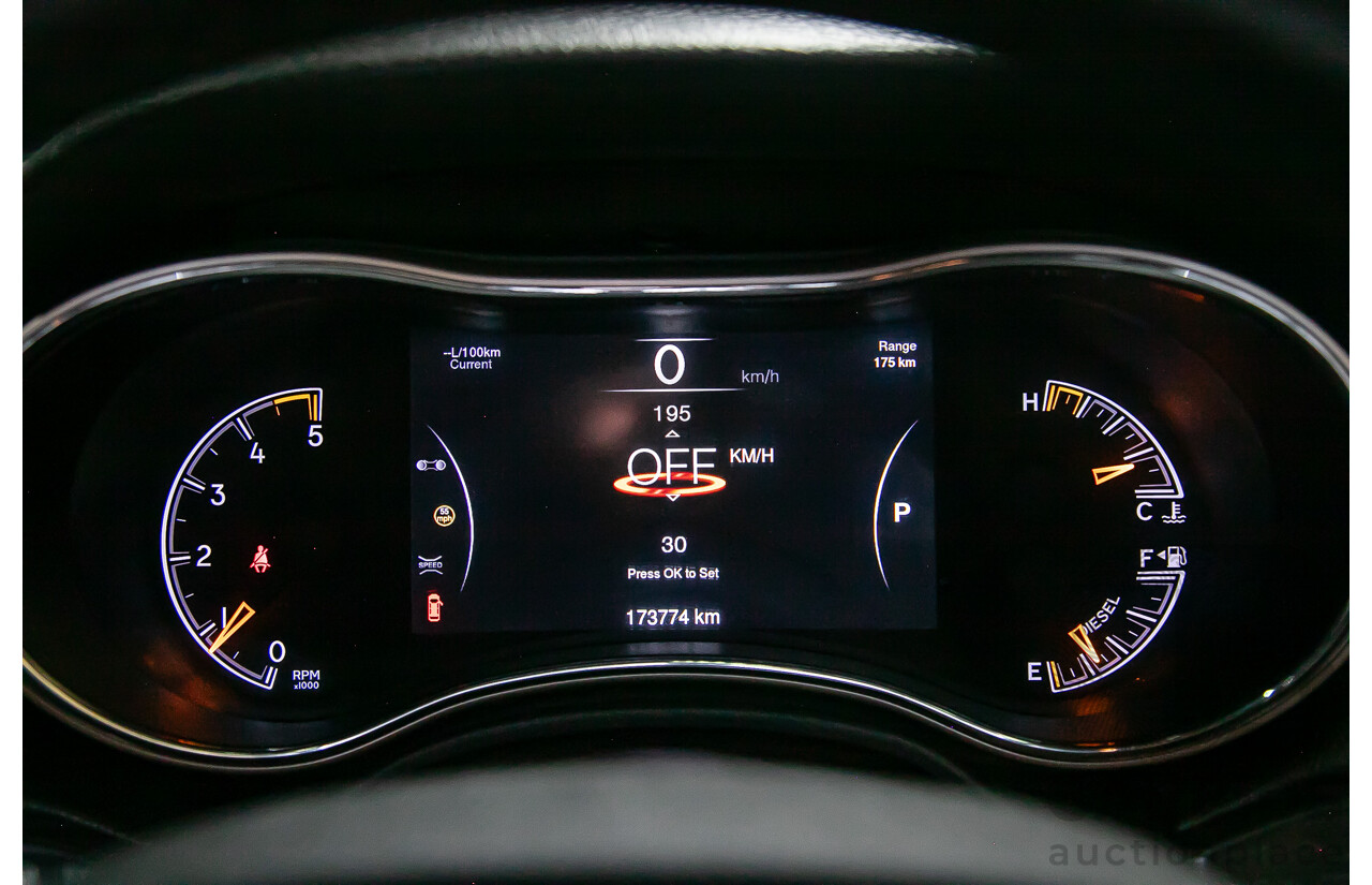 12/2013 Jeep Grand Cherokee Limited (4x4) WK MY13 4d Wagon Metallic Grey Turbo Diesel V6 3.0L