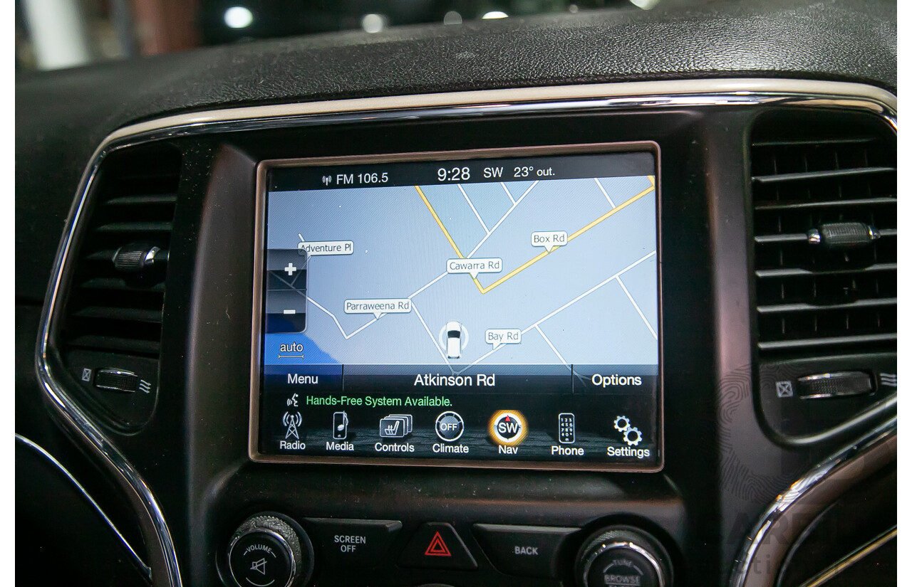 12/2013 Jeep Grand Cherokee Limited (4x4) WK MY13 4d Wagon Metallic Grey Turbo Diesel V6 3.0L