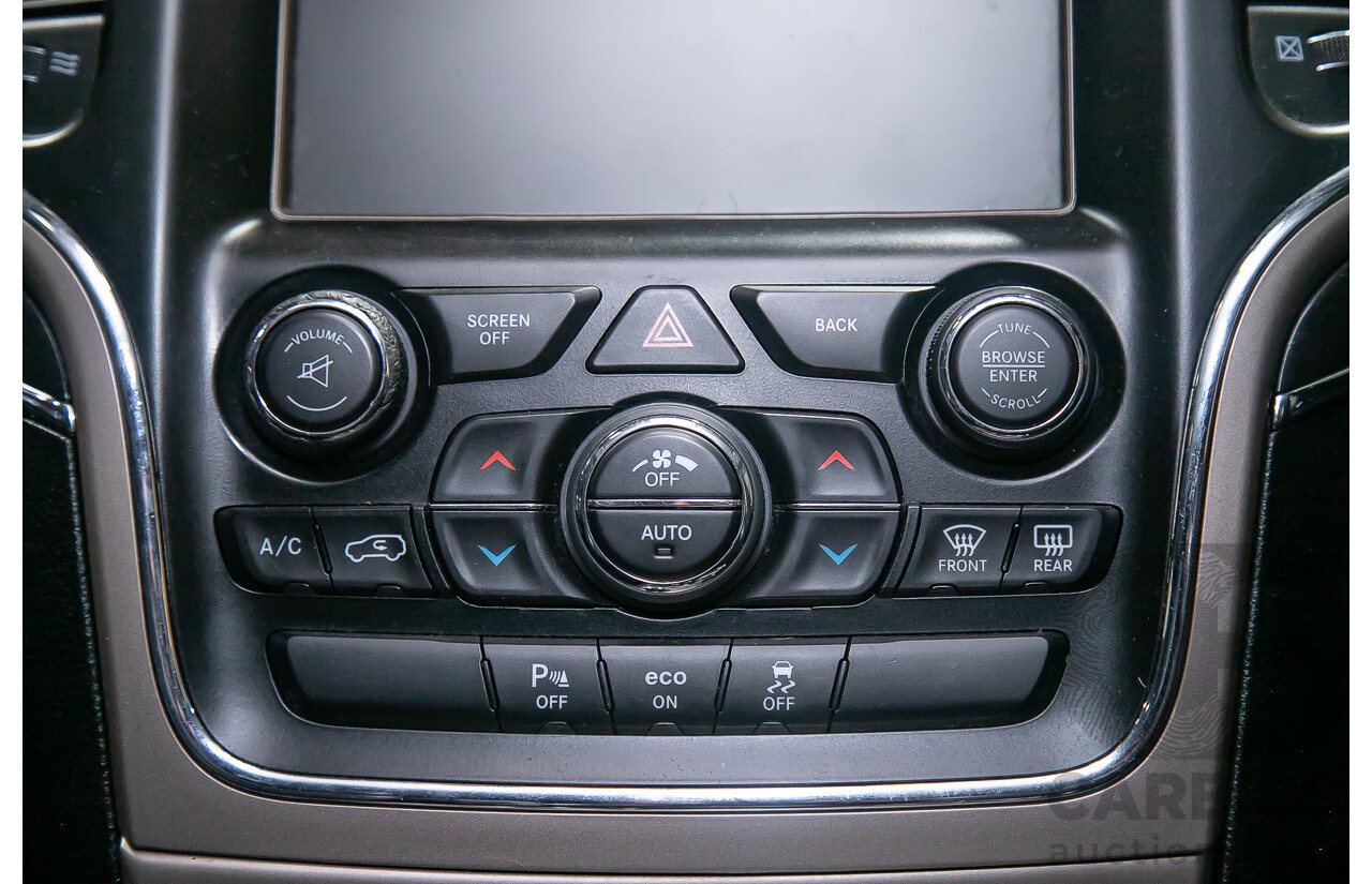 12/2013 Jeep Grand Cherokee Limited (4x4) WK MY13 4d Wagon Metallic Grey Turbo Diesel V6 3.0L