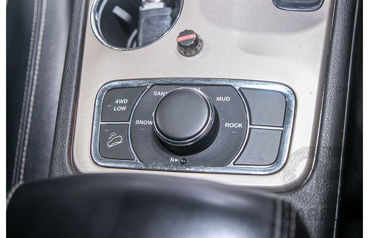 12/2013 Jeep Grand Cherokee Limited (4x4) WK MY13 4d Wagon Metallic Grey Turbo Diesel V6 3.0L