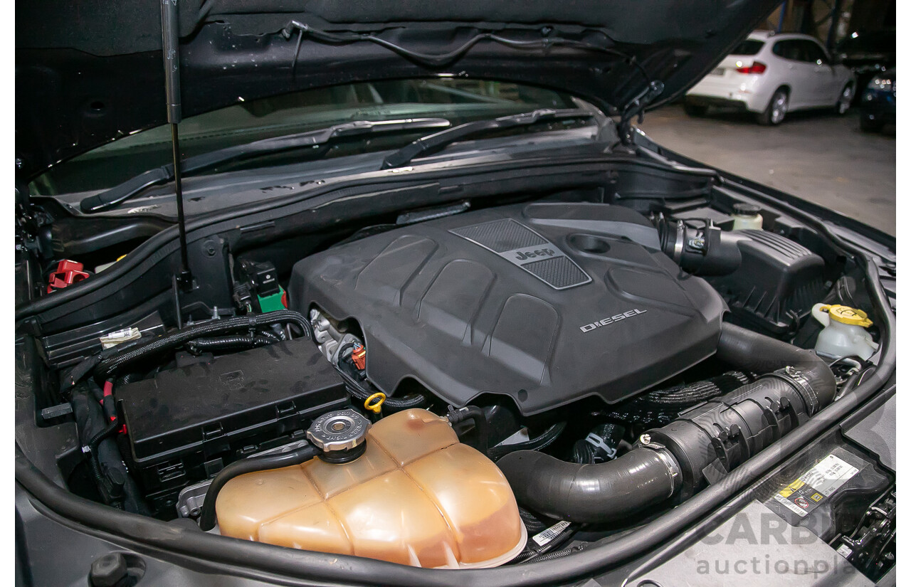 12/2013 Jeep Grand Cherokee Limited (4x4) WK MY13 4d Wagon Metallic Grey Turbo Diesel V6 3.0L