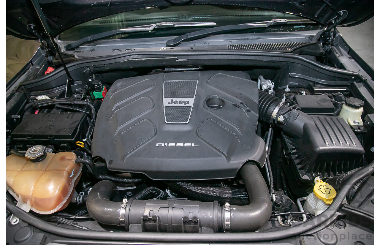 12/2013 Jeep Grand Cherokee Limited (4x4) WK MY13 4d Wagon Metallic Grey Turbo Diesel V6 3.0L