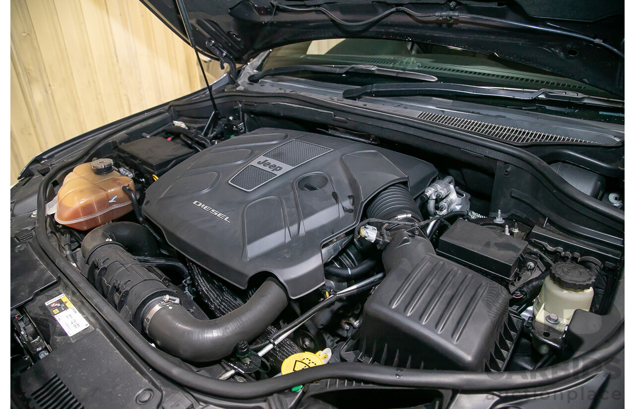 12/2013 Jeep Grand Cherokee Limited (4x4) WK MY13 4d Wagon Metallic Grey Turbo Diesel V6 3.0L