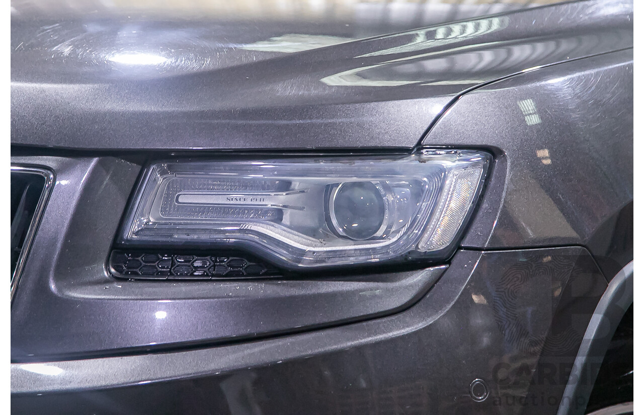 12/2013 Jeep Grand Cherokee Limited (4x4) WK MY13 4d Wagon Metallic Grey Turbo Diesel V6 3.0L