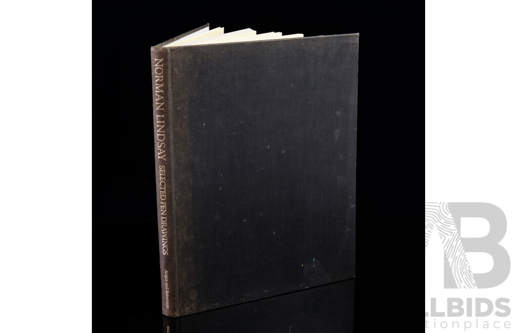 Norman Lindsay Pen Drawings, Angus & Robertson, Sydney 1968, Including 60 Plates