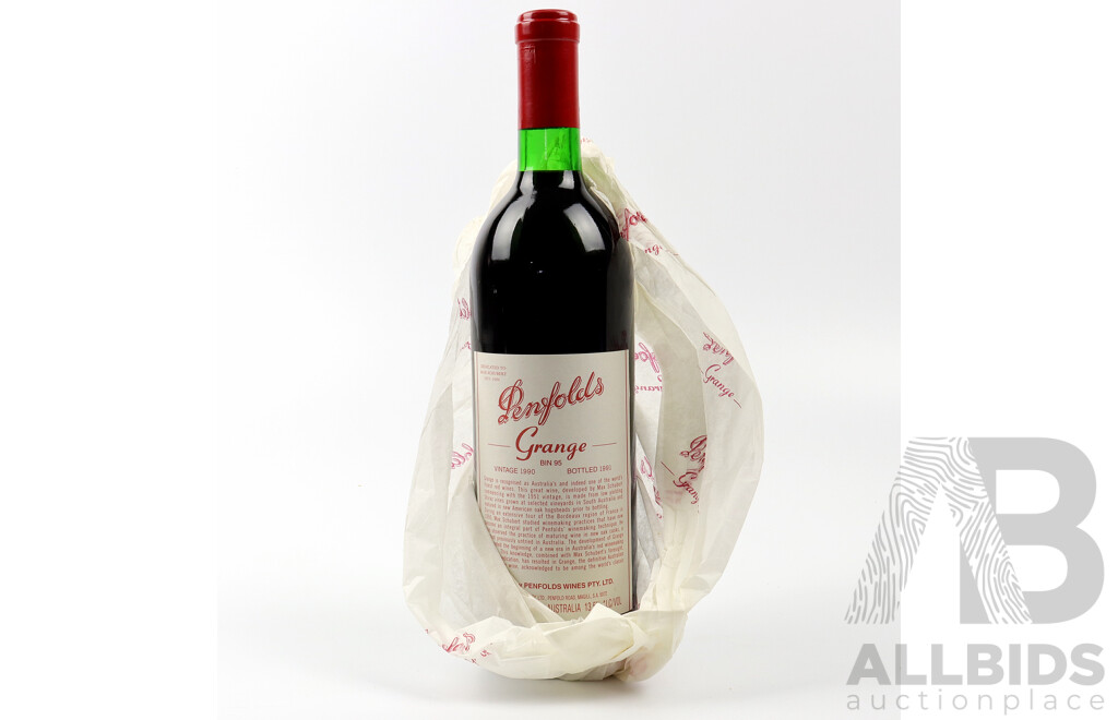 Penfolds Bin 95 Grange, Vintage 1990