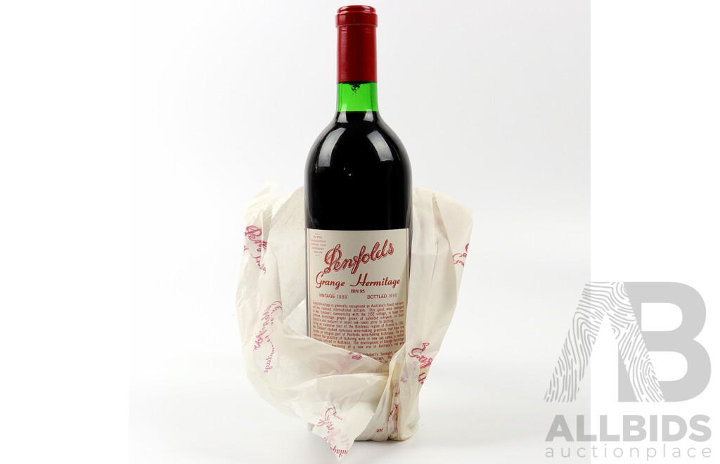 Penfolds Bin 95 Grange, Vintage 1989