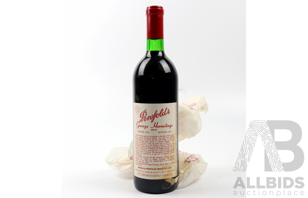 Penfolds Bin 95 Grange, Vintage 1989