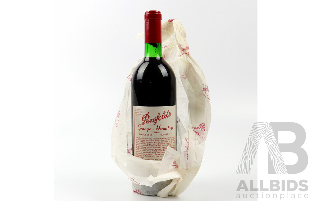 Penfolds Bin 95 Grange, Vintage 1989