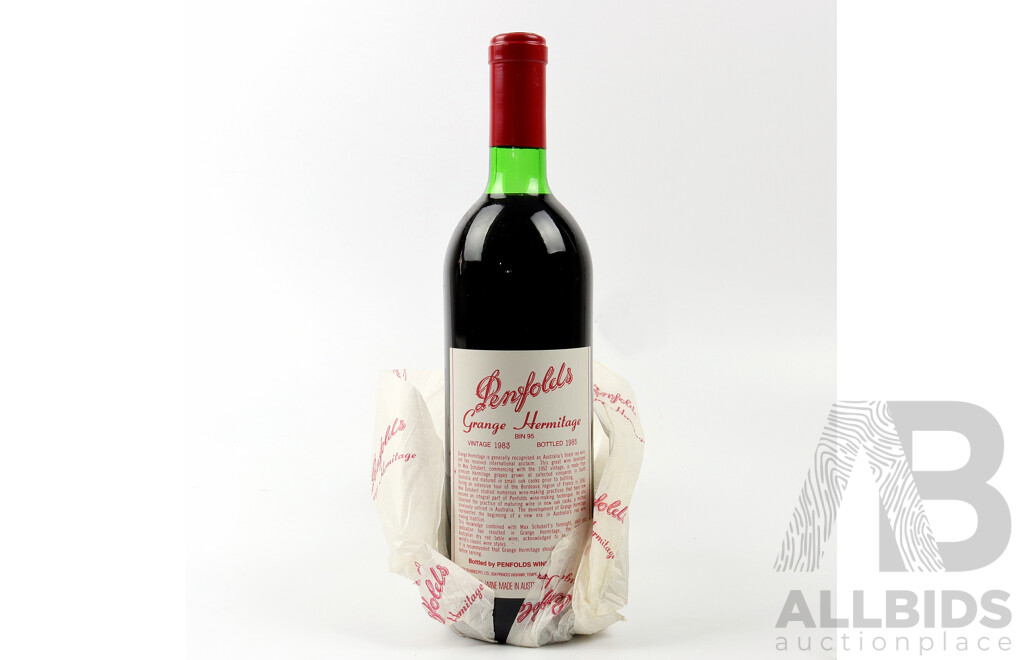 Penfolds Bin 95 Grange, Vintage 1983