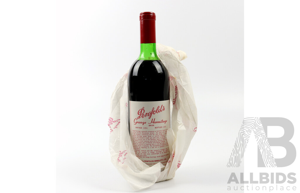 Penfolds Bin 95 Grange, Vintage 1984
