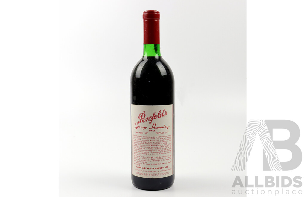 Penfolds Bin 95 Grange, Vintage 1985