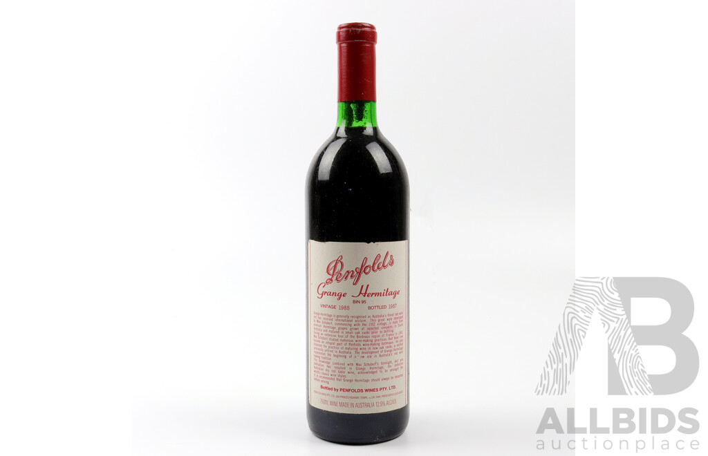 Penfolds Bin 95 Grange, Vintage 1985