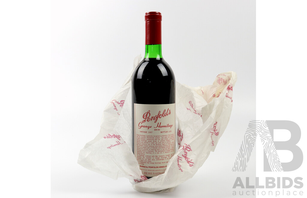 Penfolds Bin 95 Grange, Vintage 1987