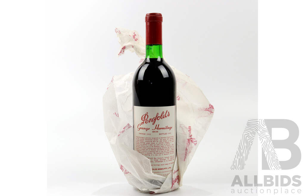 Penfolds Bin 95 Grange, Vintage 1988