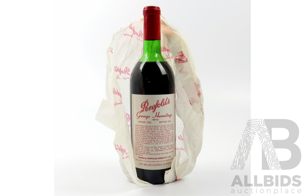 Penfolds Bin 95 Grange, Vintage 1982