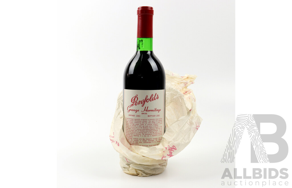 Penfolds Bin 95 Grange, Vintage 1980