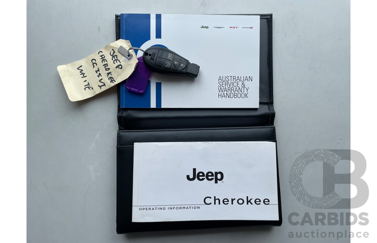 04/17 Jeep Cherokee LIMITED (4x4) 4x4 KL MY15 4D Wagon White 2.0L