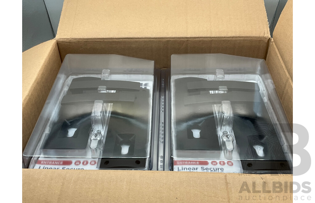 DELF TRADE (DT890ELBMB) Linear Secure Elba Multi Function Lock for External Doors (X4) - Total ORP $879.99