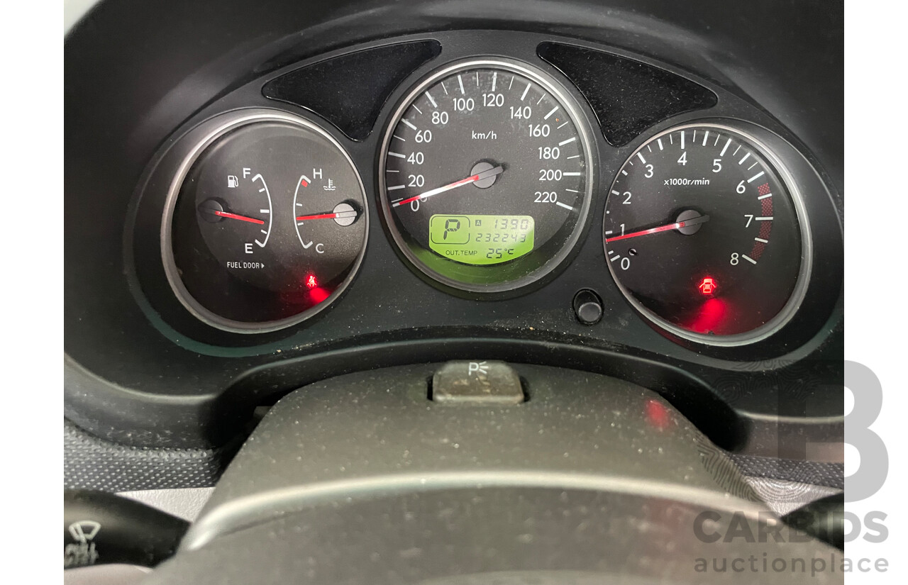 12/07 Subaru Forester X AWD MY07 4D Wagon Blue 2.5L