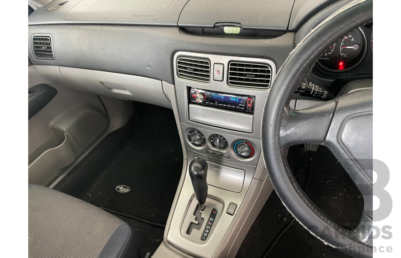 12/07 Subaru Forester X AWD MY07 4D Wagon Blue 2.5L