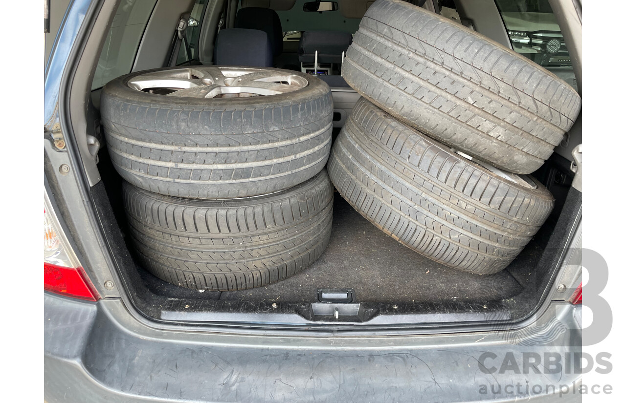 12/07 Subaru Forester X AWD MY07 4D Wagon Blue 2.5L