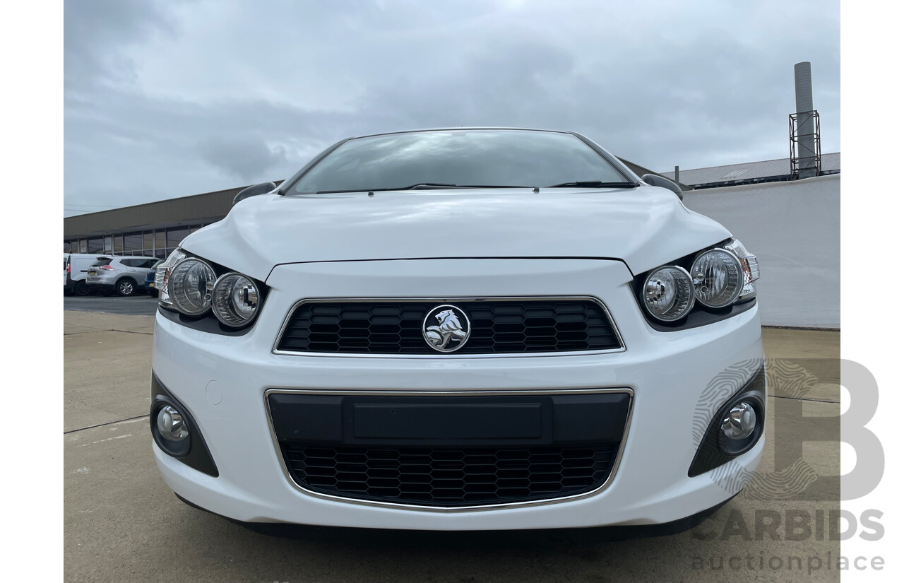 06/15 Holden Barina X FWD TM MY15 5D Hatchback White 1.6L