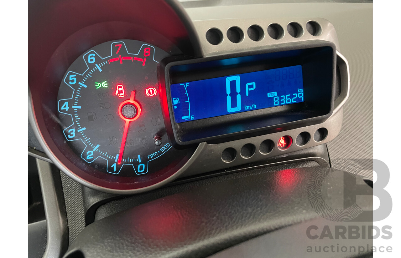 06/15 Holden Barina X FWD TM MY15 5D Hatchback White 1.6L