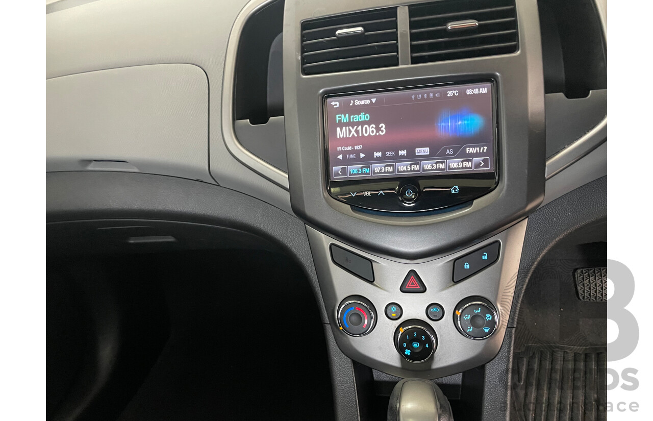 06/15 Holden Barina X FWD TM MY15 5D Hatchback White 1.6L