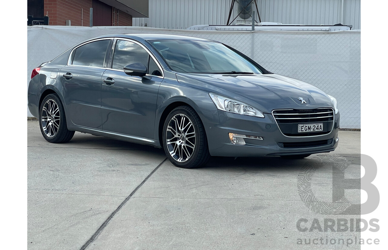 04/12 Peugeot 508 ALLURE HDi FWD  4D Sedan Silver  2.0L