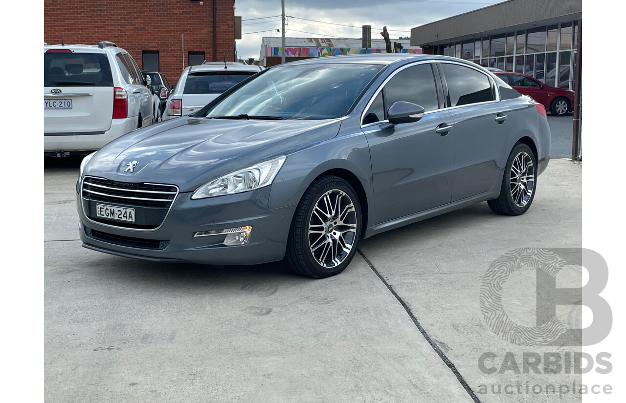 04/12 Peugeot 508 ALLURE HDi FWD  4D Sedan Silver  2.0L