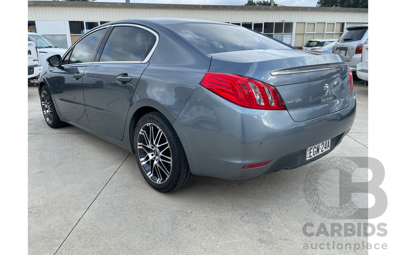 04/12 Peugeot 508 ALLURE HDi FWD  4D Sedan Silver  2.0L