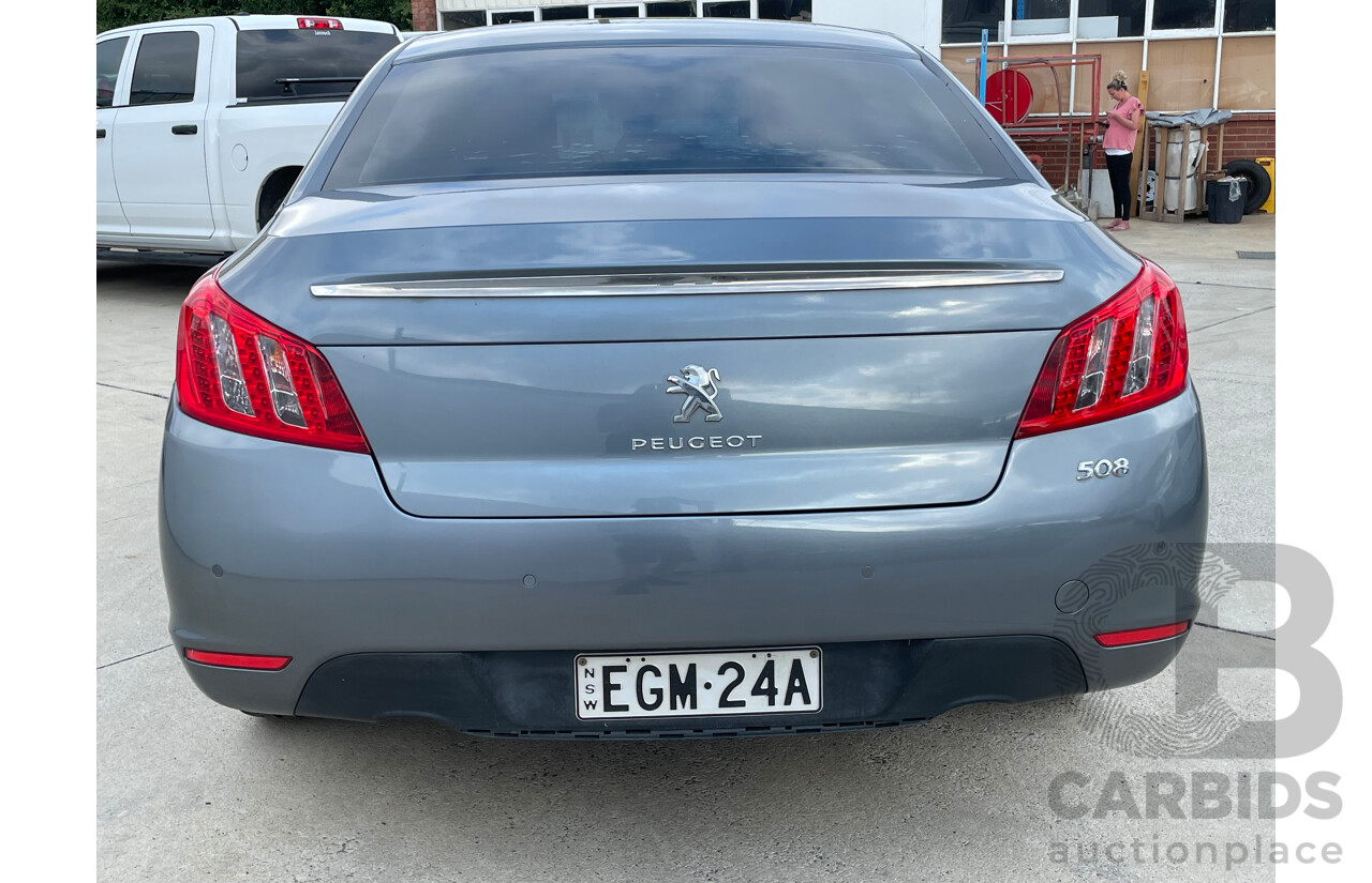 04/12 Peugeot 508 ALLURE HDi FWD  4D Sedan Silver  2.0L