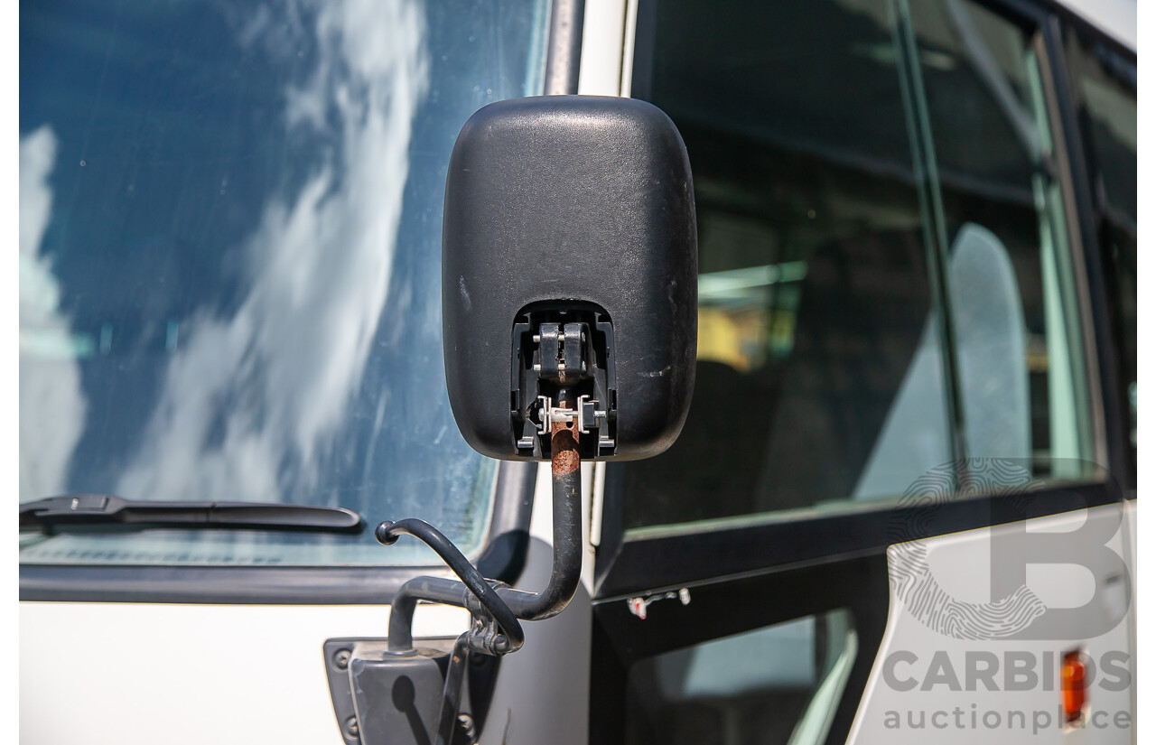 12/2011 Toyota Coaster XZB50R 21 Seater Bus White Turbo Diesel 4.0L