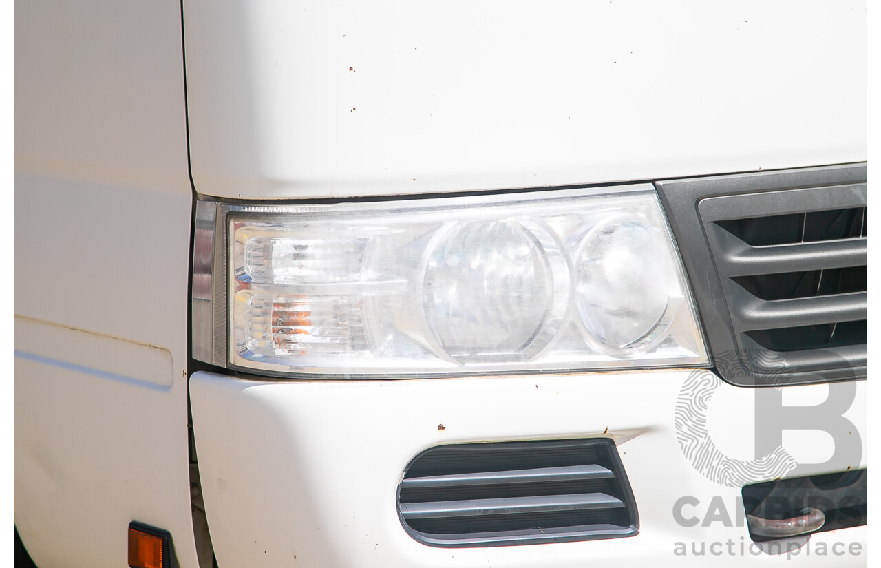 12/2011 Toyota Coaster XZB50R 21 Seater Bus White Turbo Diesel 4.0L