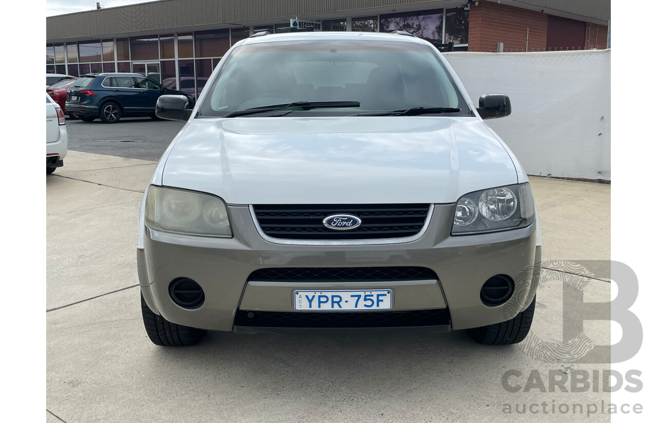 10/05 Ford Territory TX (RWD) RWD SY 4D Wagon White 4.0L