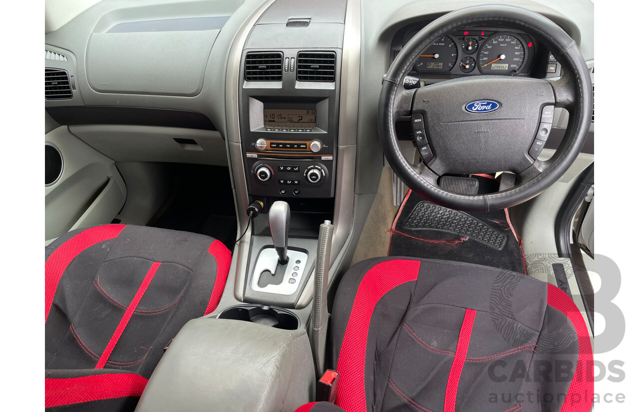 10/05 Ford Territory TX (RWD) RWD SY 4D Wagon White 4.0L