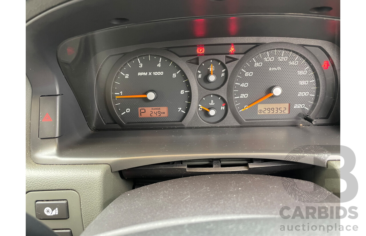 10/05 Ford Territory TX (RWD) RWD SY 4D Wagon White 4.0L