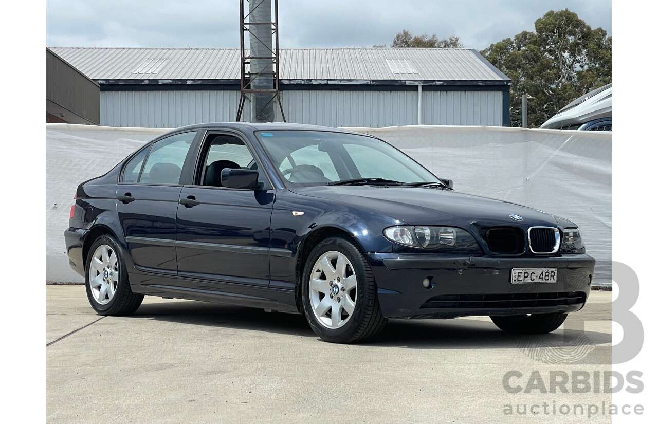 11/03 Bmw 3 18i RWD E46 4D Sedan Blue 2.0L