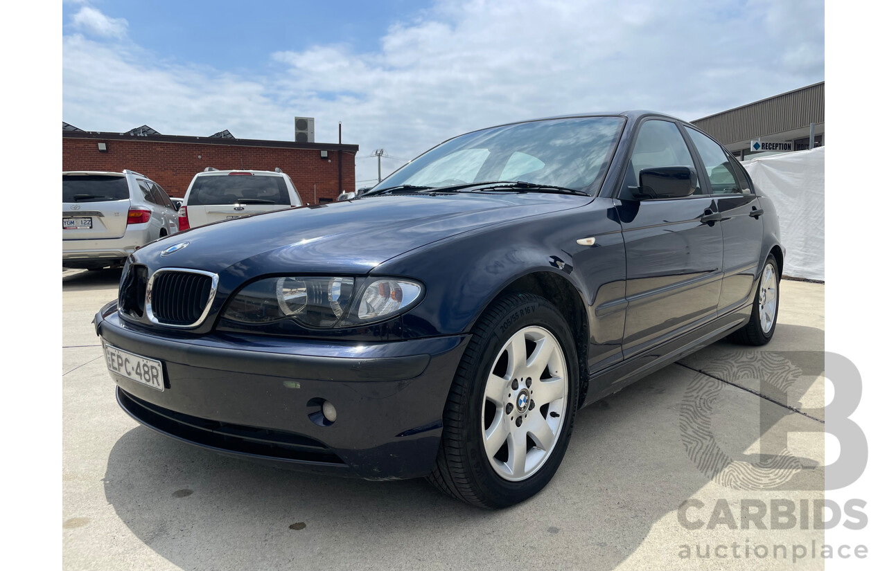 11/03 Bmw 3 18i RWD E46 4D Sedan Blue 2.0L