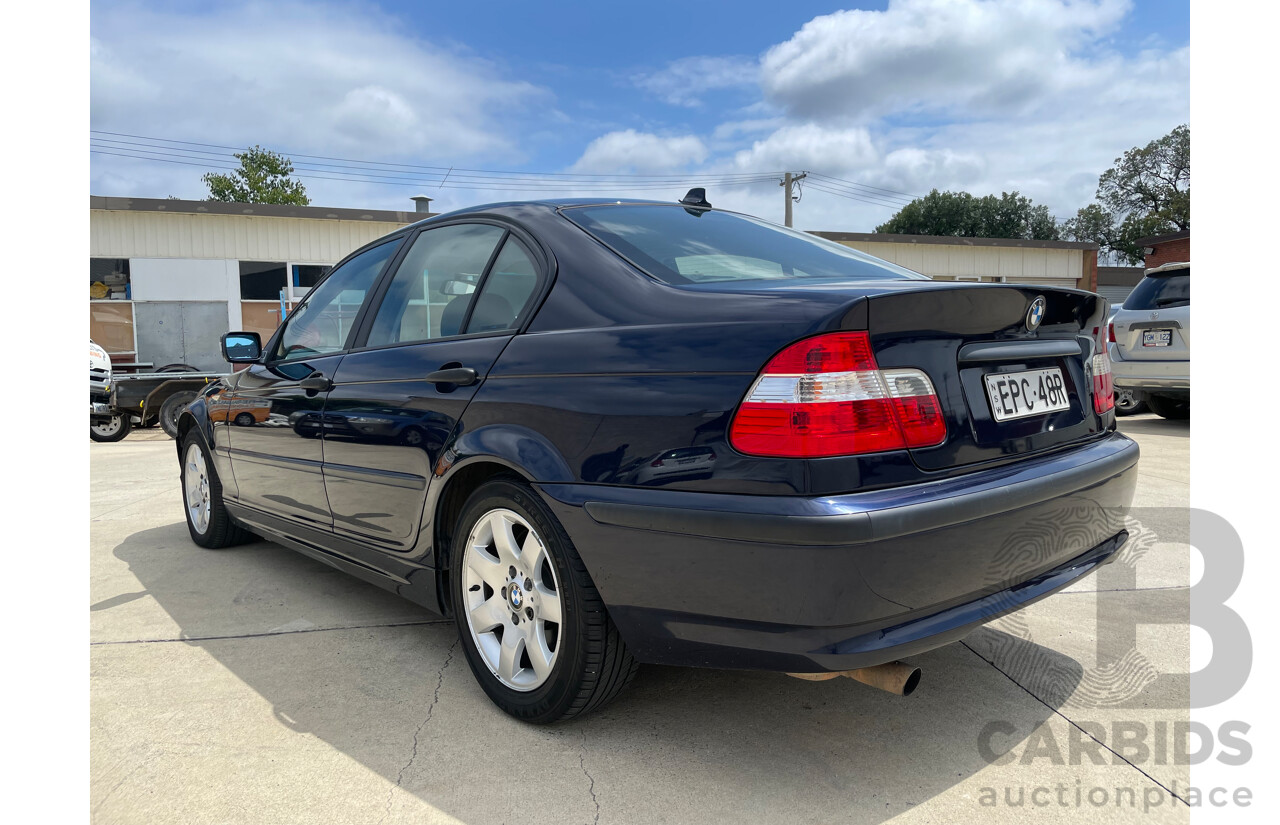 11/03 Bmw 3 18i RWD E46 4D Sedan Blue 2.0L