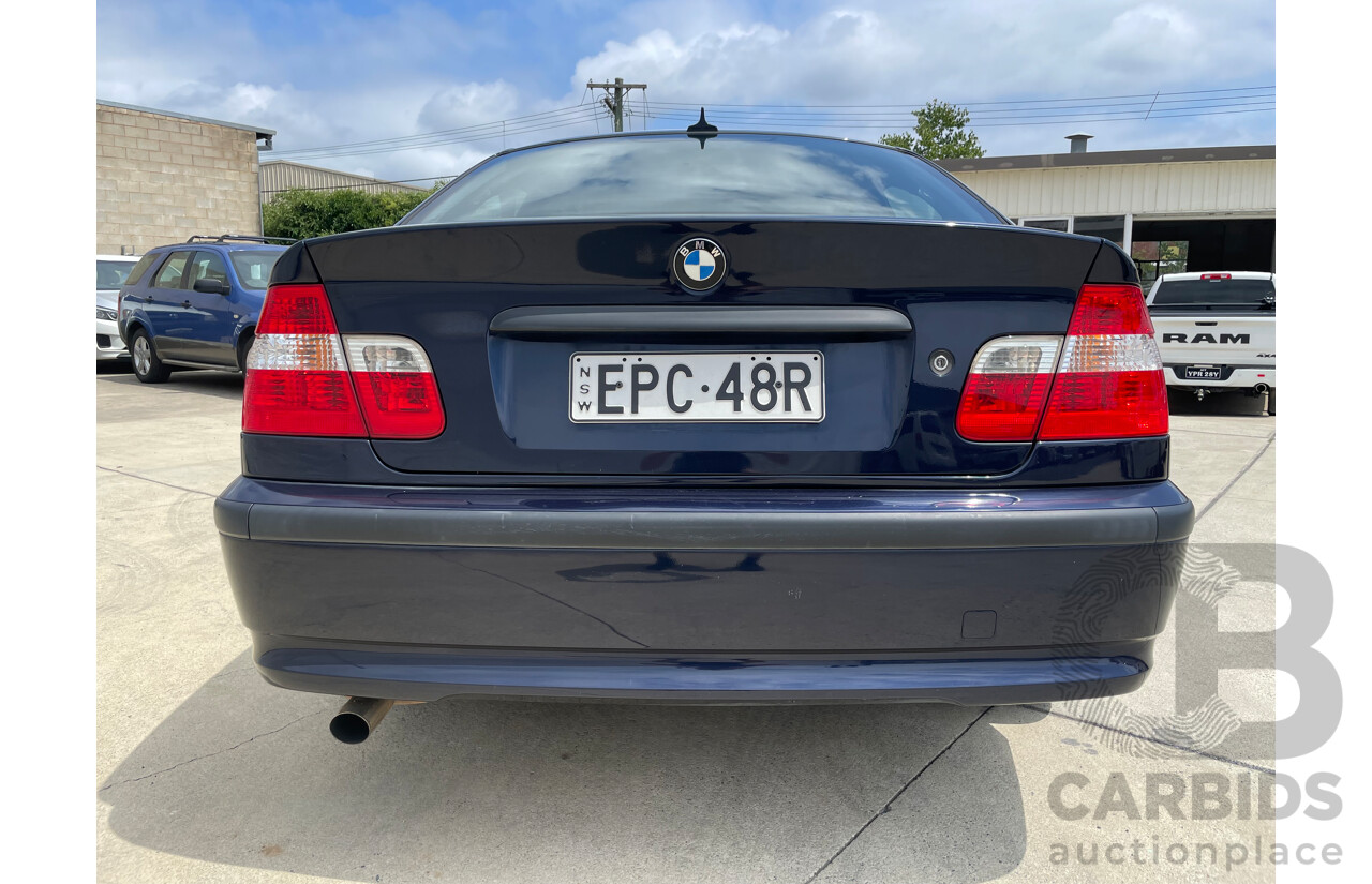 11/03 Bmw 3 18i RWD E46 4D Sedan Blue 2.0L