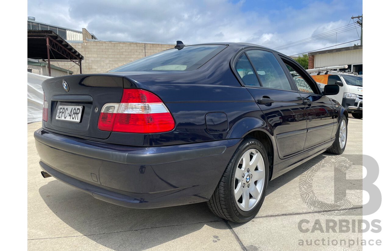 11/03 Bmw 3 18i RWD E46 4D Sedan Blue 2.0L
